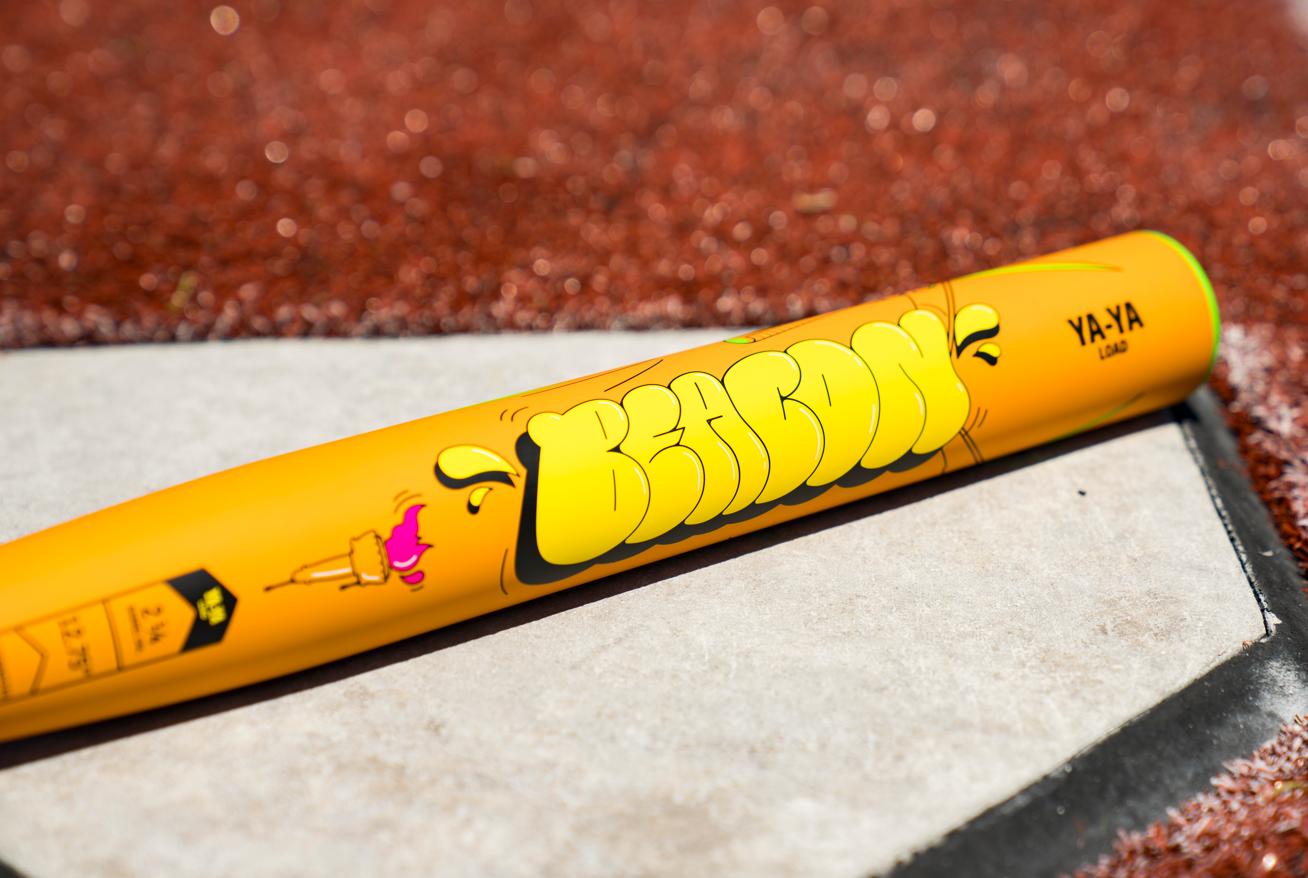 2026 Victus Beacon Neon Orange 2 Piece Ya - Ya (0.5 oz) 12.75" Slo-Pitch Bat USSSA
