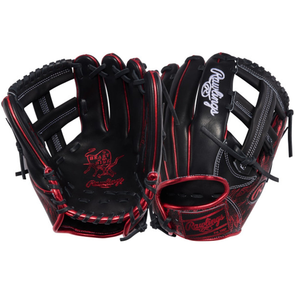2027 Rawlings Heart of the Hide 11.5" Infield Baseball Glove PRORB734-1BS -  Right Hand Throw