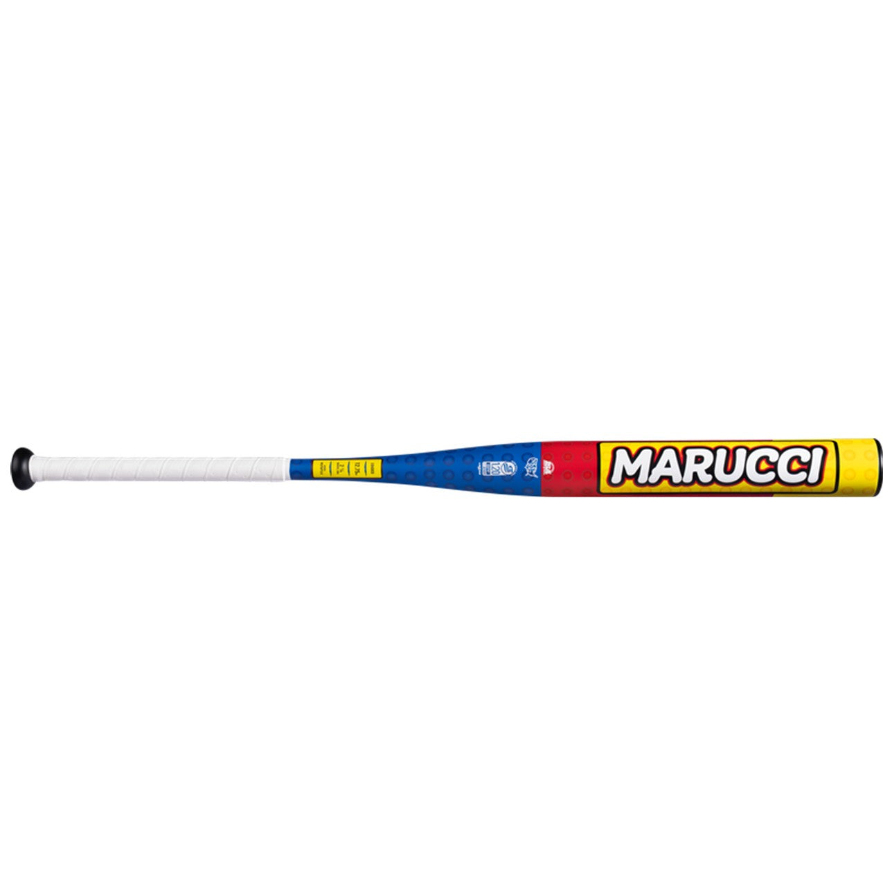 2026 Marucci Block Party 1 Pc Loaded (0.5oz) 12.75" Slo-Pitch Bat USSSA MSPBP1LU