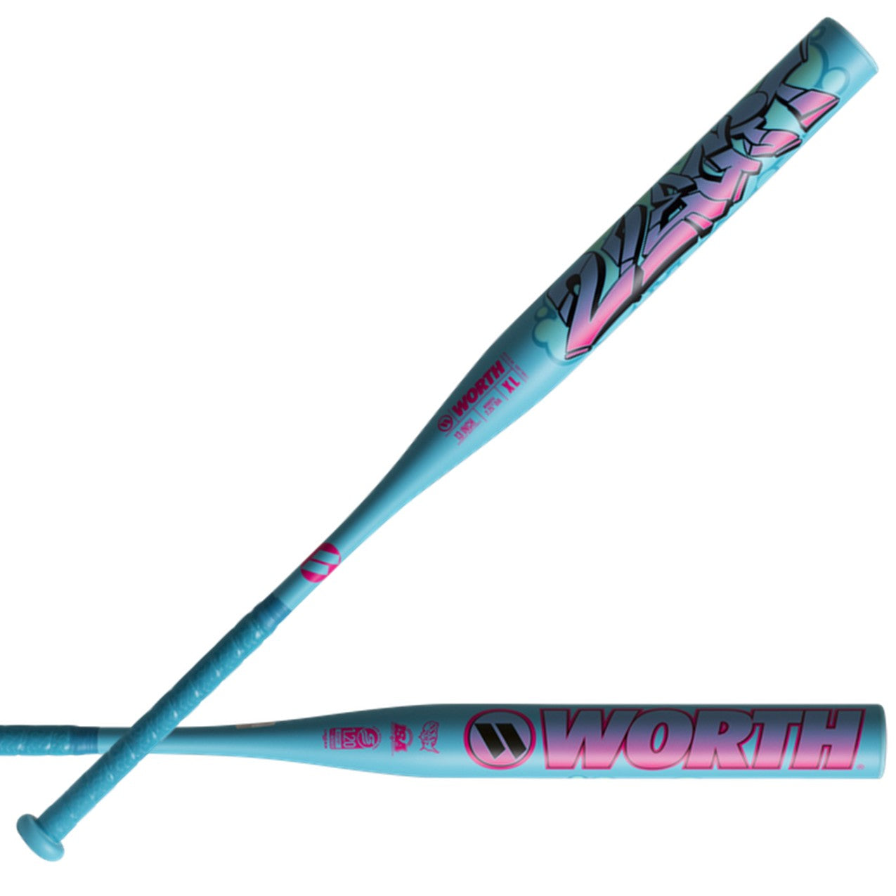 2026 Worth 2Legit 1 Piece XL Load (0.5 oz)  13" Slo-Pitch Bat WSU62L1L