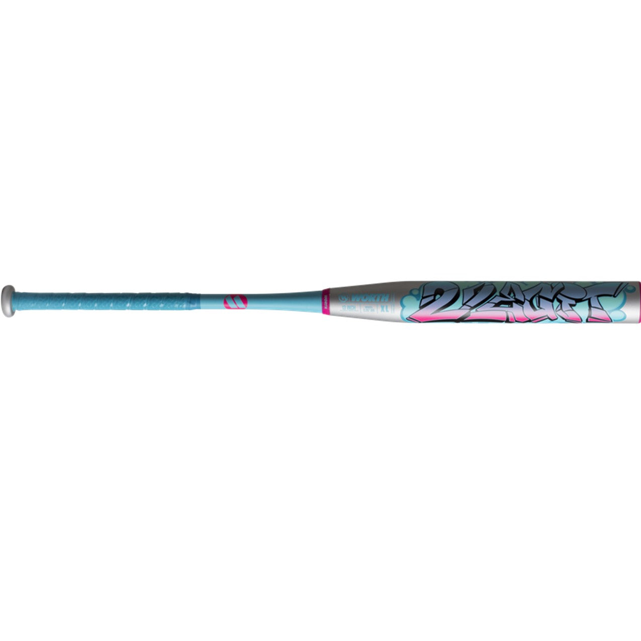 2026 Worth 2Legit 2 Piece XL Load (0.5 oz)  13" Slo-Pitch Bat WSU62LL
