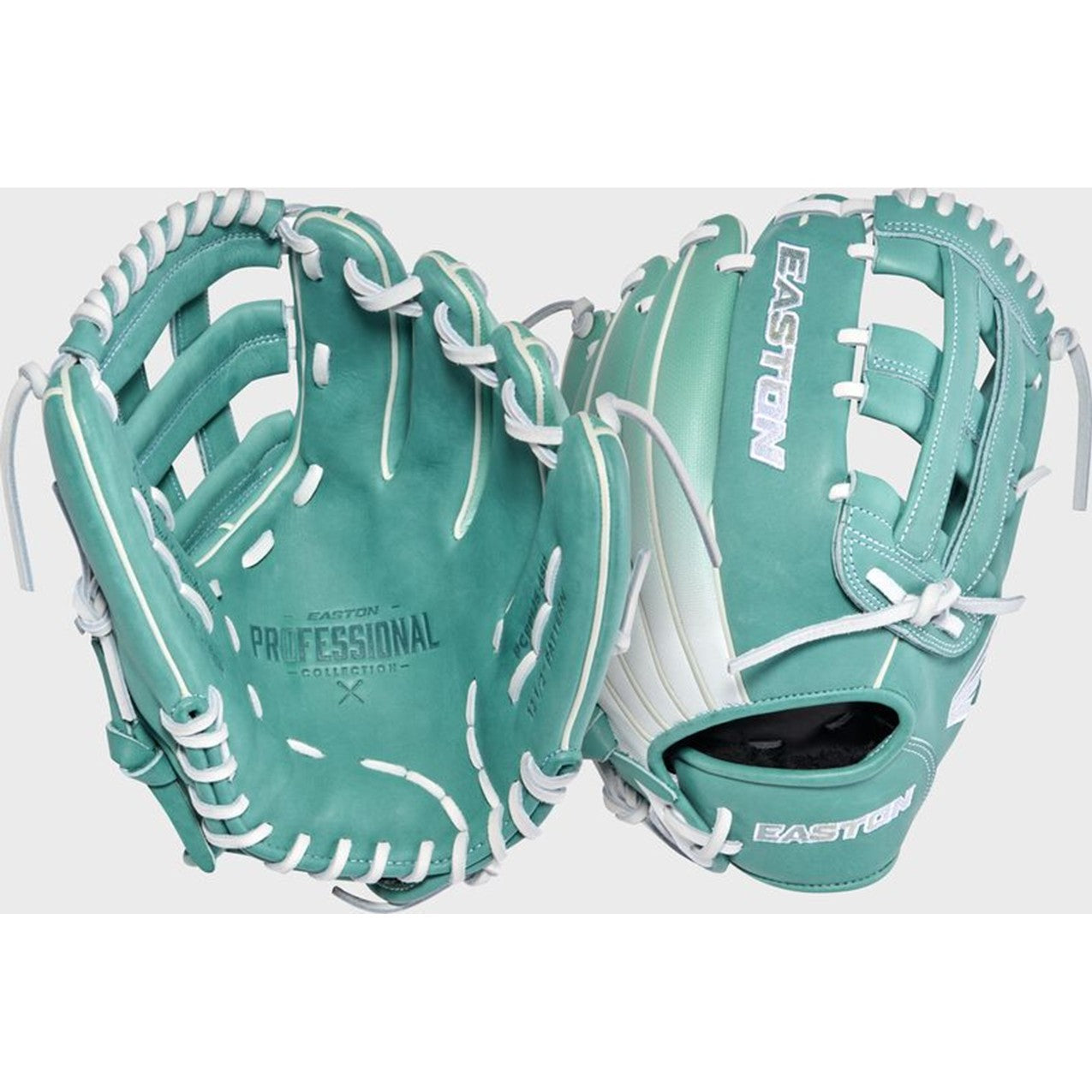 2026 Easton Color Splash 3.0 Pro Collection  12.5" Fastpitch Outfield Glove PCFP125-6SP - Spruce / White