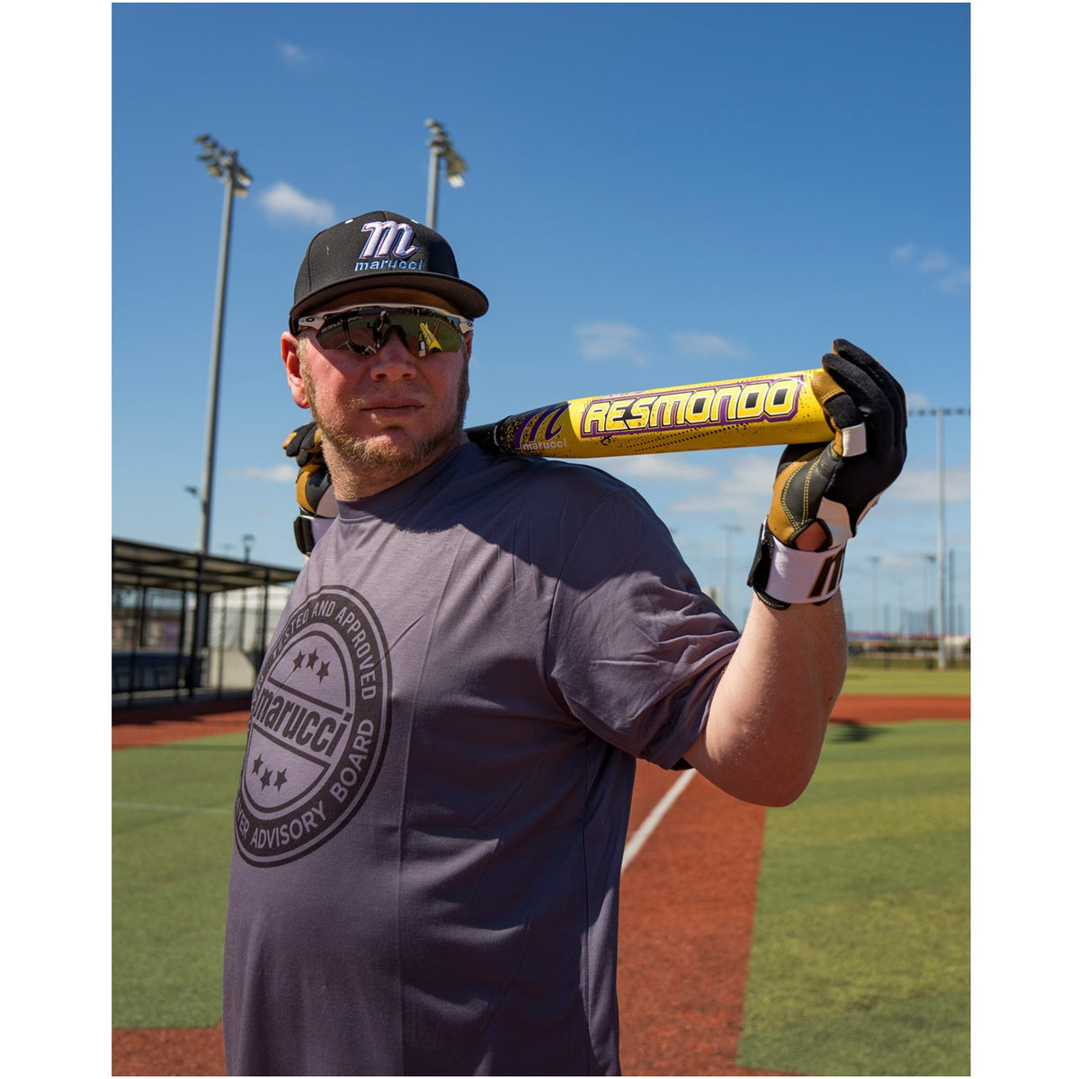 2026 Marucci Rckless Resmondo 2 Pc Loaded (0.5oz) 12.75" Slo-Pitch Bat USSSA
