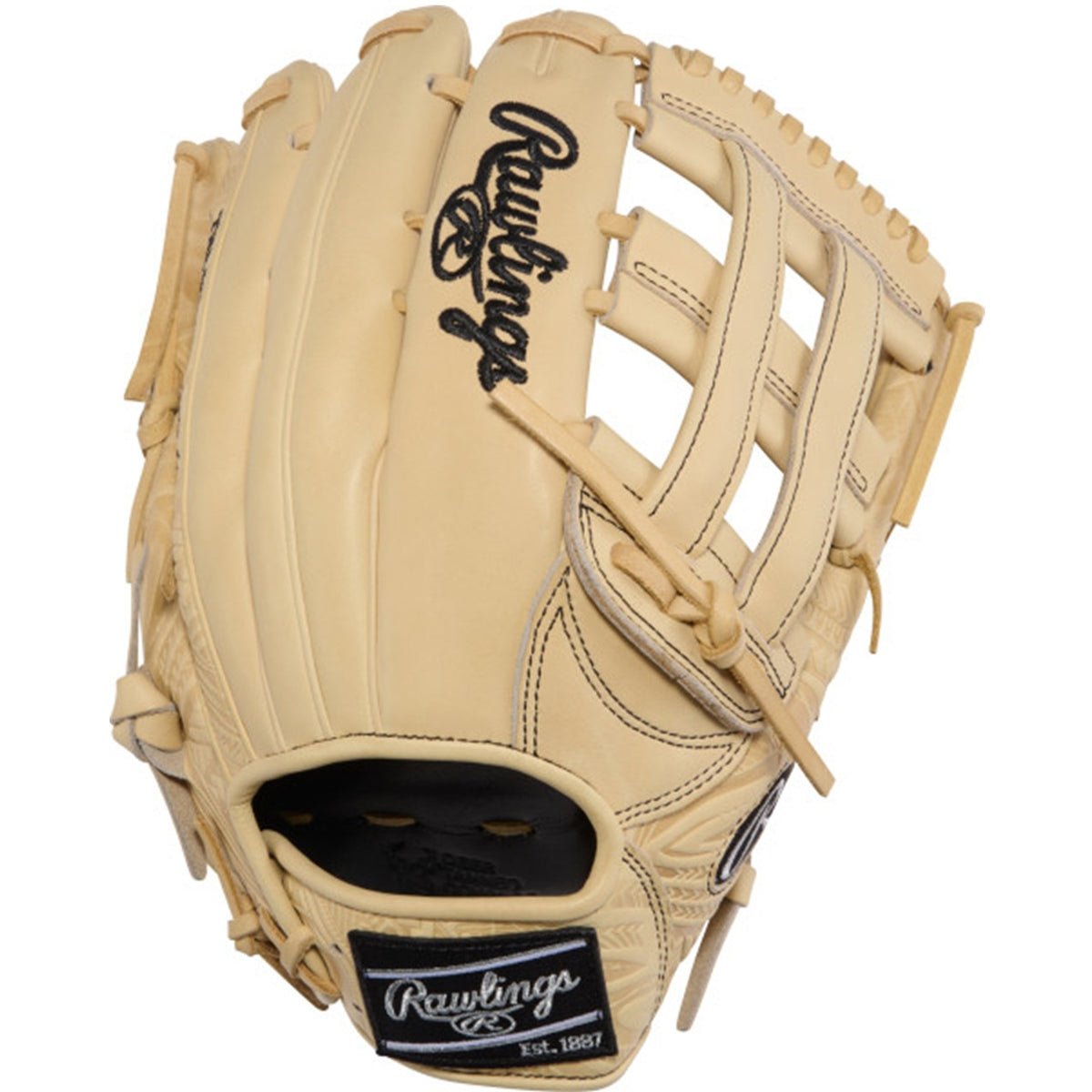 2027 Rawlings Heart of the Hide 12.75" Outfield Baseball Glove PROR3039-6CCC Camel/Camel/Camel