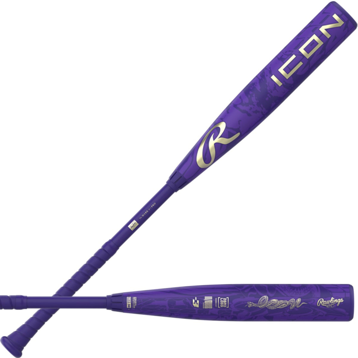 2027 Rawlings Icon 2 Piece -3 BBCOR Baseball Bat RBB7I3