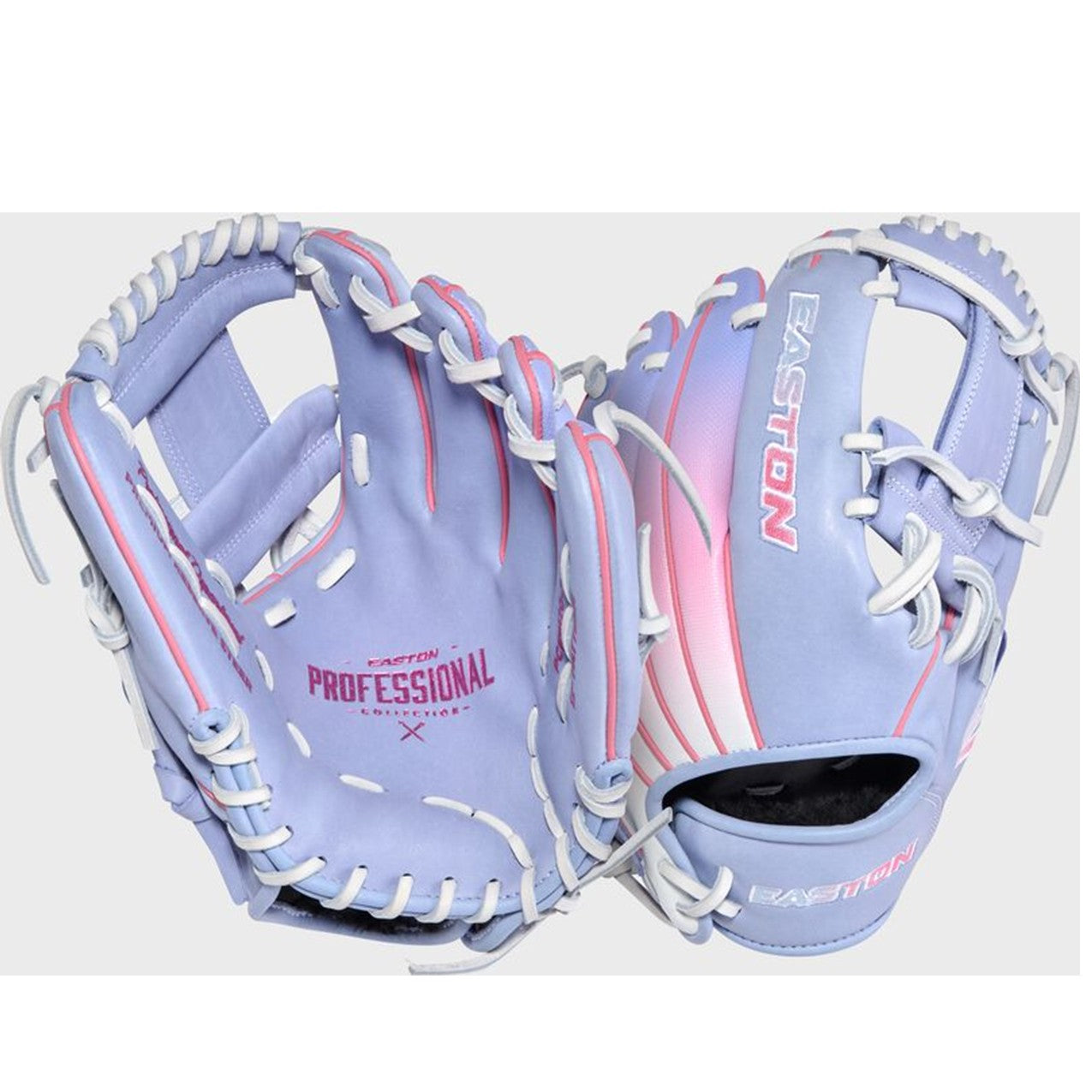 2026 Easton Color Splash 3.0 Pro Collection  12" Fastpitch Utility Glove PCFP120-2PE - Perrywinkle / Pink