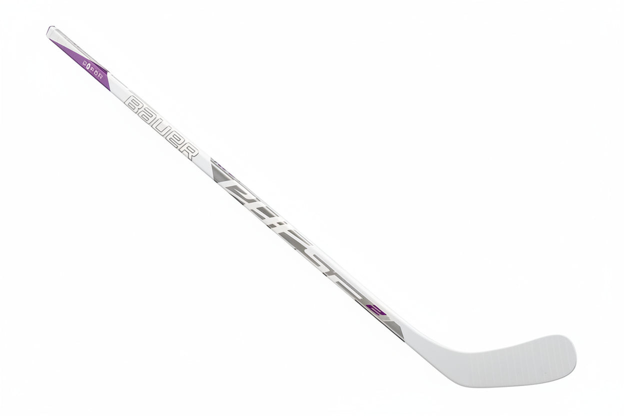 2026 Bauer Pulse 2 Hockey Stick - White - Intermediate