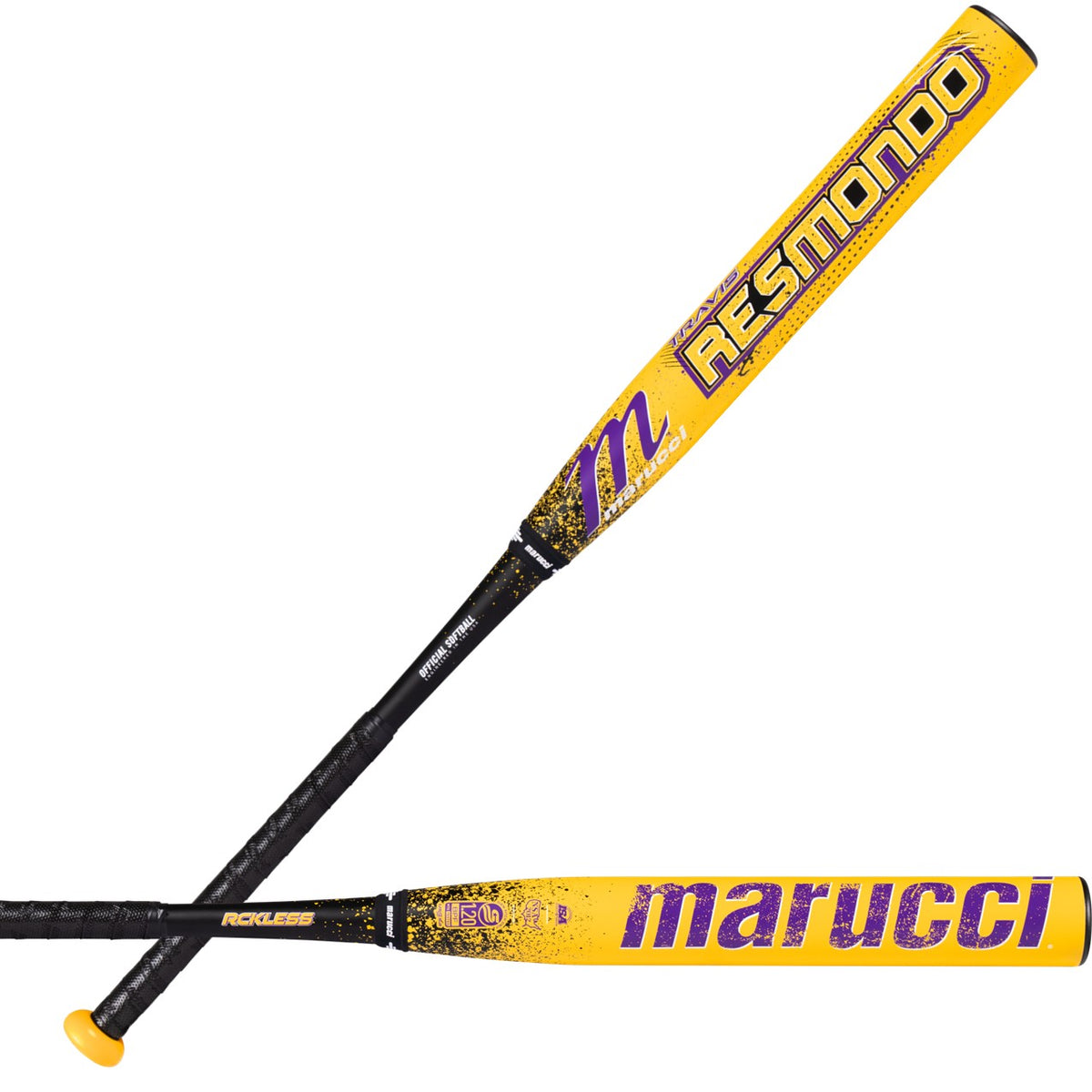 2026 Marucci Rckless Resmondo 2 Pc Loaded (0.5oz) 12.75" Slo-Pitch Bat USSSA