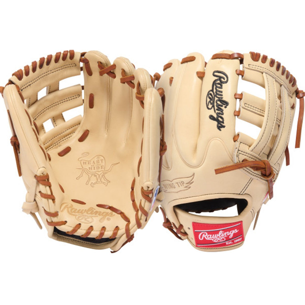 2027 Rawlings Heart of the Hide Traditional Series 11.75" Utility Baseball Glove PROT205W-6C -  Right Hand Throw