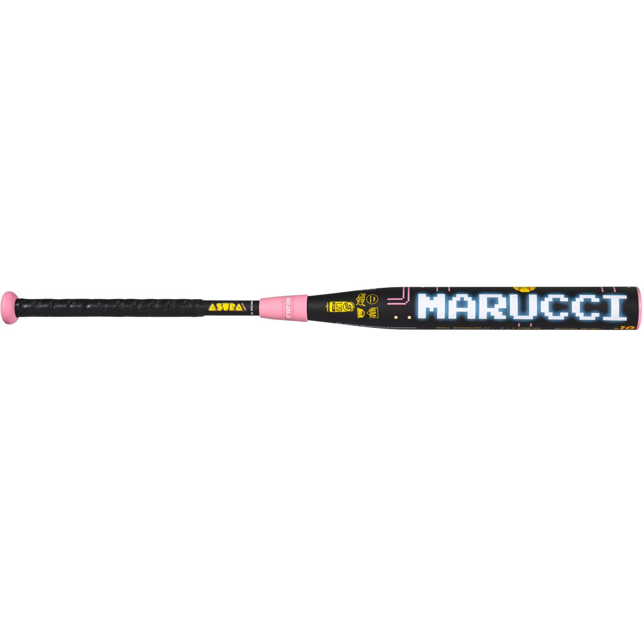 2027 Marucci Asura Rise Pac Man -10 2 Piece Fast Pitch Bat MFPASR10PM