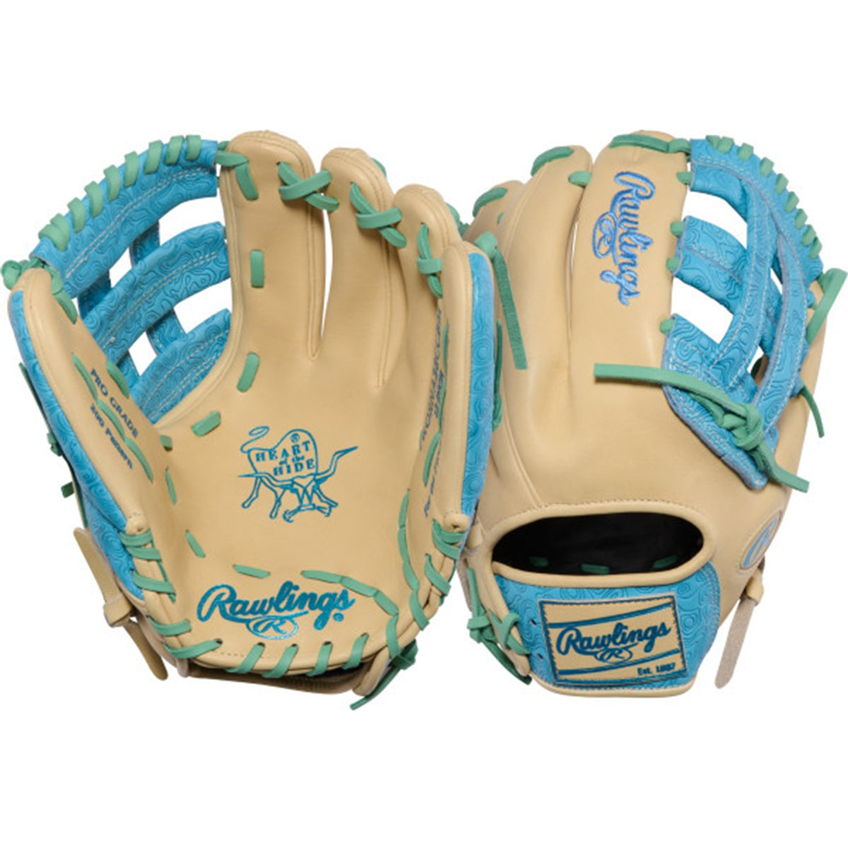 2027 Rawlings Heart of the Hide 12" Utility Baseball Glove PRORNA28CCBM -  Right Hand Throw