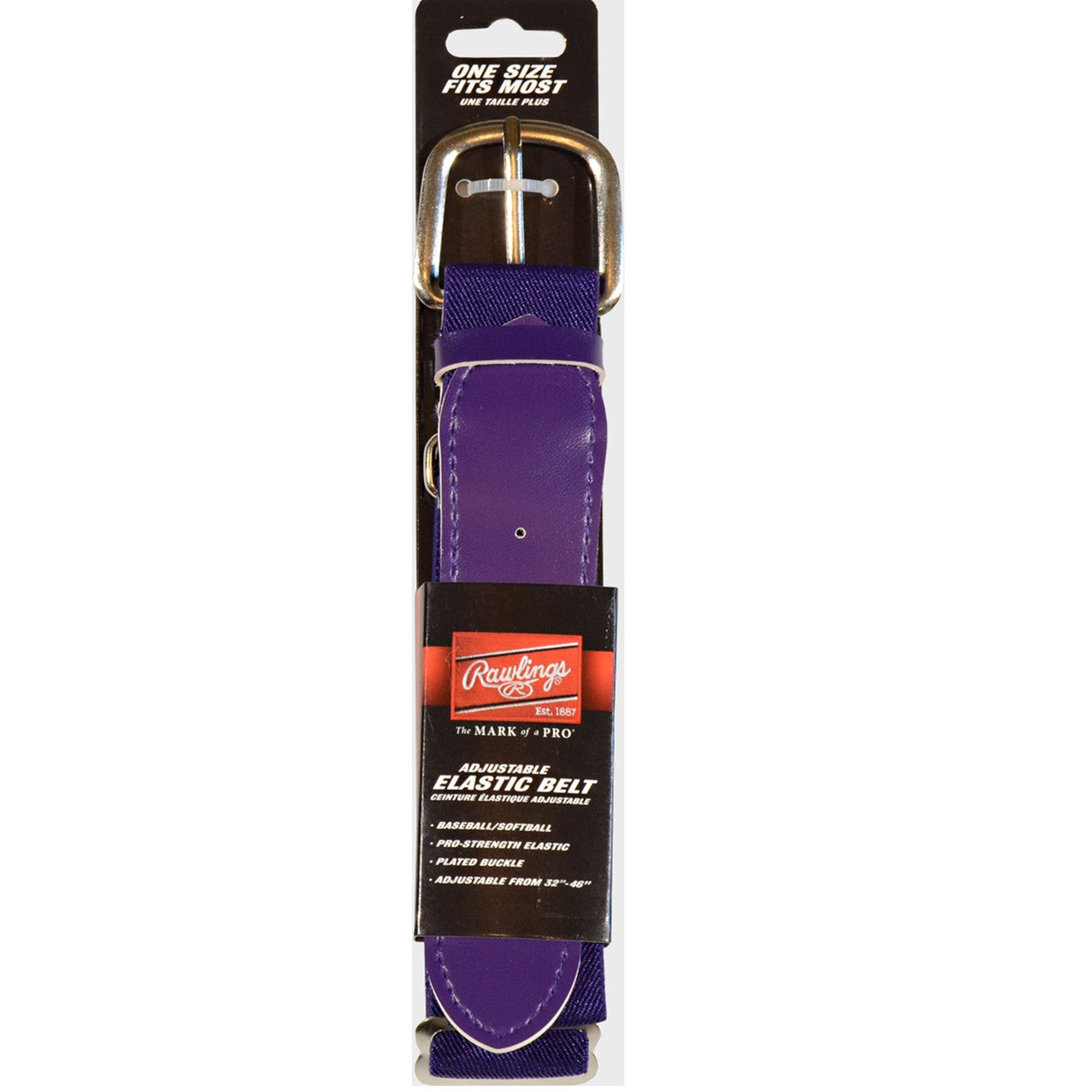 Rawlings Adult Baseball Belt ABELT (32" - 46")