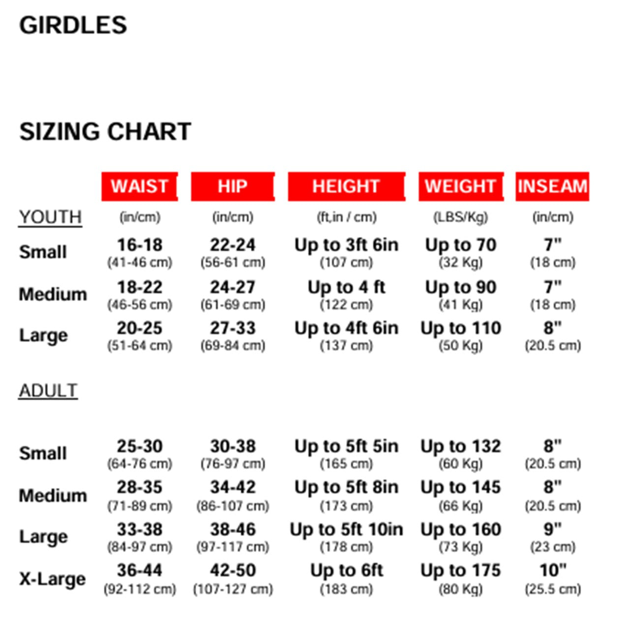Nami Select Ringette Girdle