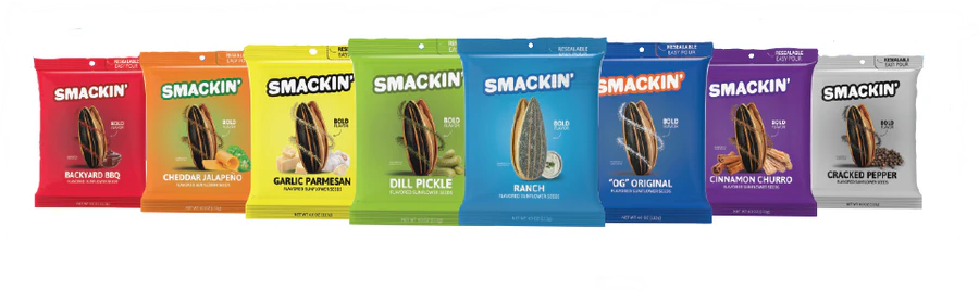 2025 Smackin Sunflower Seeds 4 oz