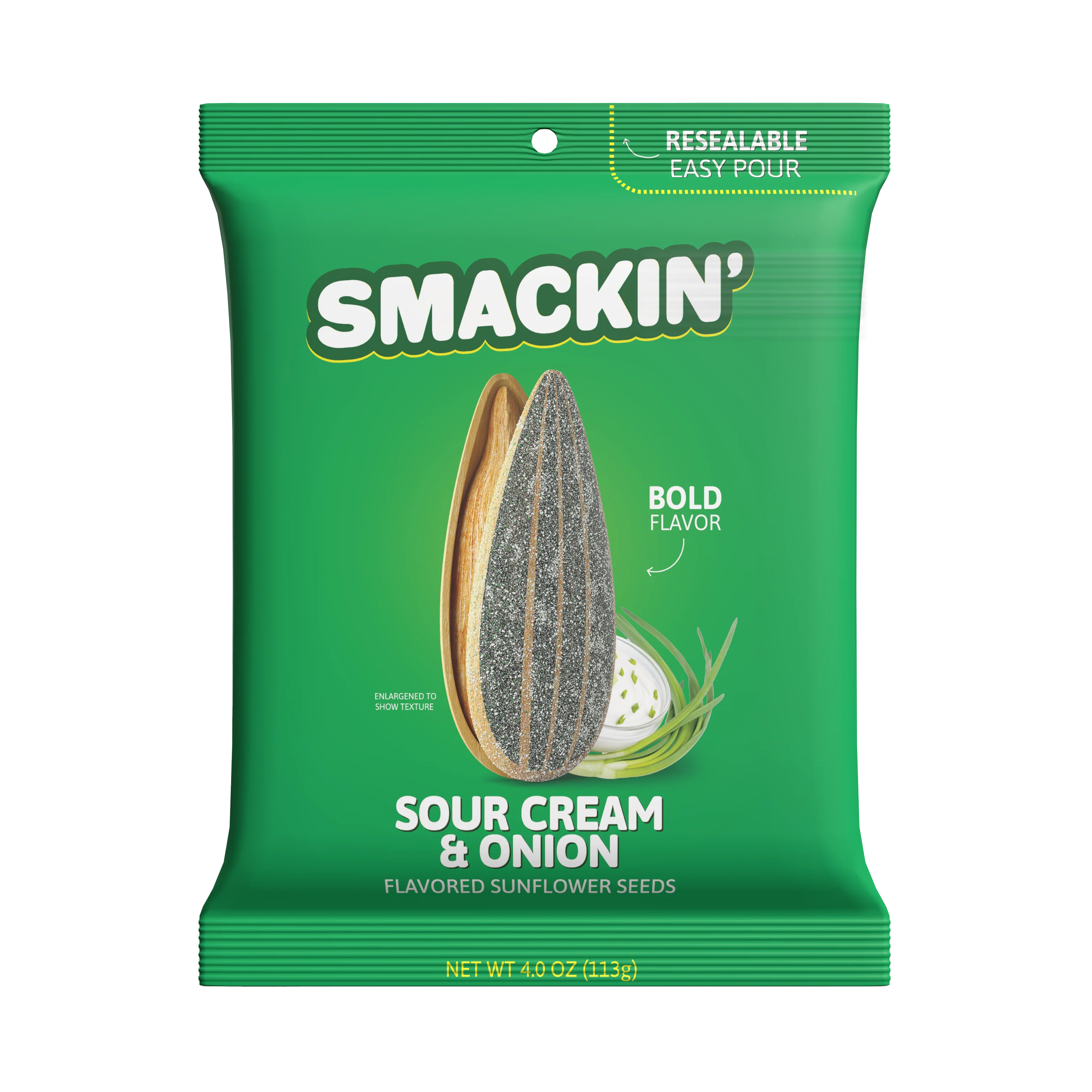 2025 Smackin Sunflower Seeds 4 oz