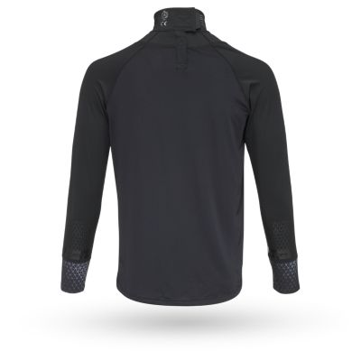 2024 CCM Mens Top Cut Long Sleeve Compression Shirt with Neck Guard - TNG4BA-AD