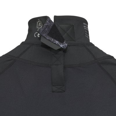 2024 CCM Mens Top Cut Long Sleeve Compression Shirt with Neck Guard - TNG4BA-AD