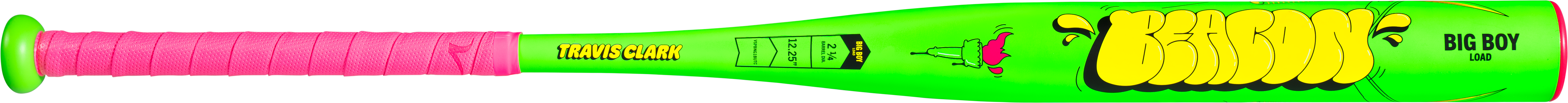 2026 Victus Beacon Neon Green Travis Clark 1 Piece  Big Boy (1.0 oz) 12.25" Slo-Pitch Bat USSSA