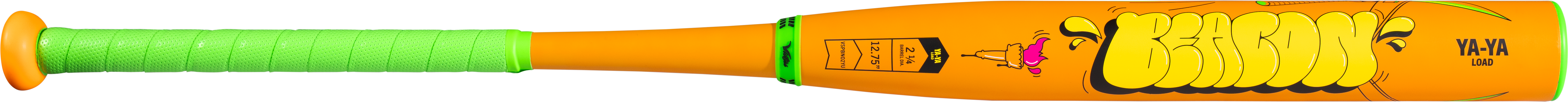 2026 Victus Beacon Neon Orange 2 Piece Ya - Ya (0.5 oz) 12.75" Slo-Pitch Bat USSSA