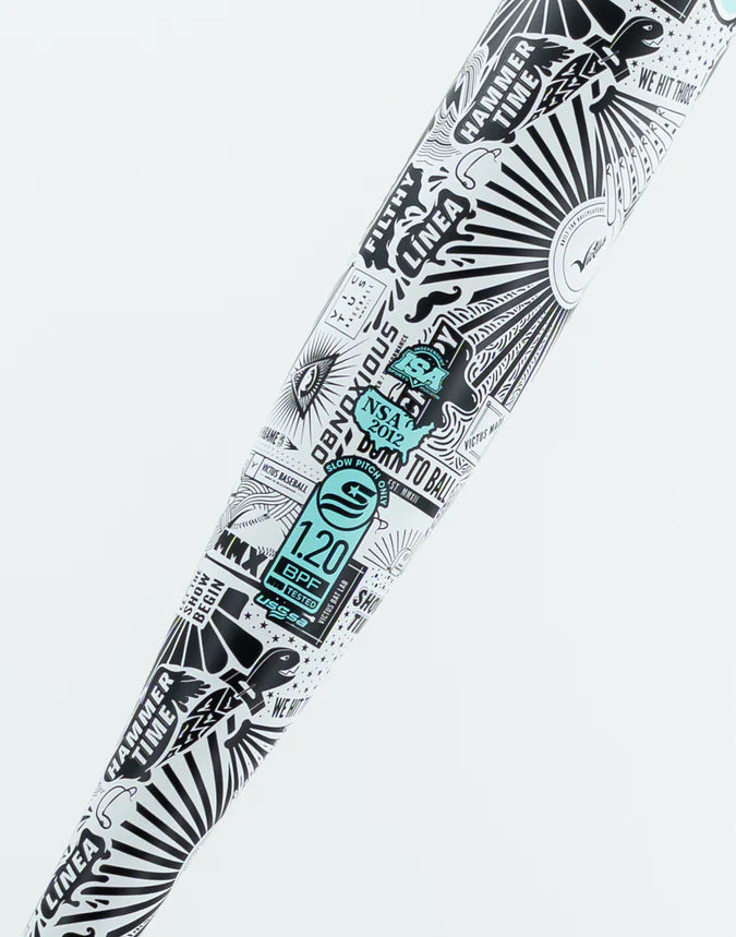 2026 Victus Nox 1 Piece 12.75" Ya-Ya (0.5oz) Slo-Pitch Bat USSSA VSPNX1YU
