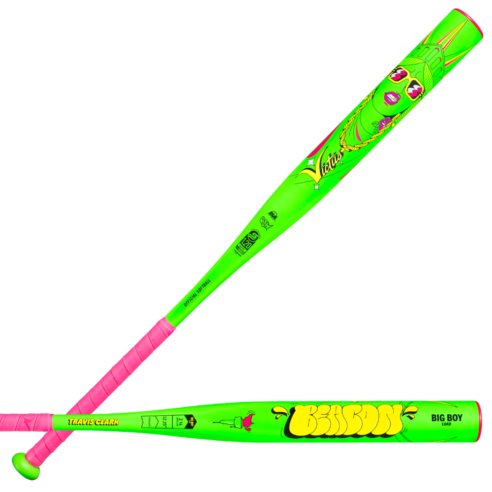 2026 Victus Beacon Neon Green Travis Clark 1 Piece  Big Boy (1.0 oz) 12.25" Slo-Pitch Bat USSSA