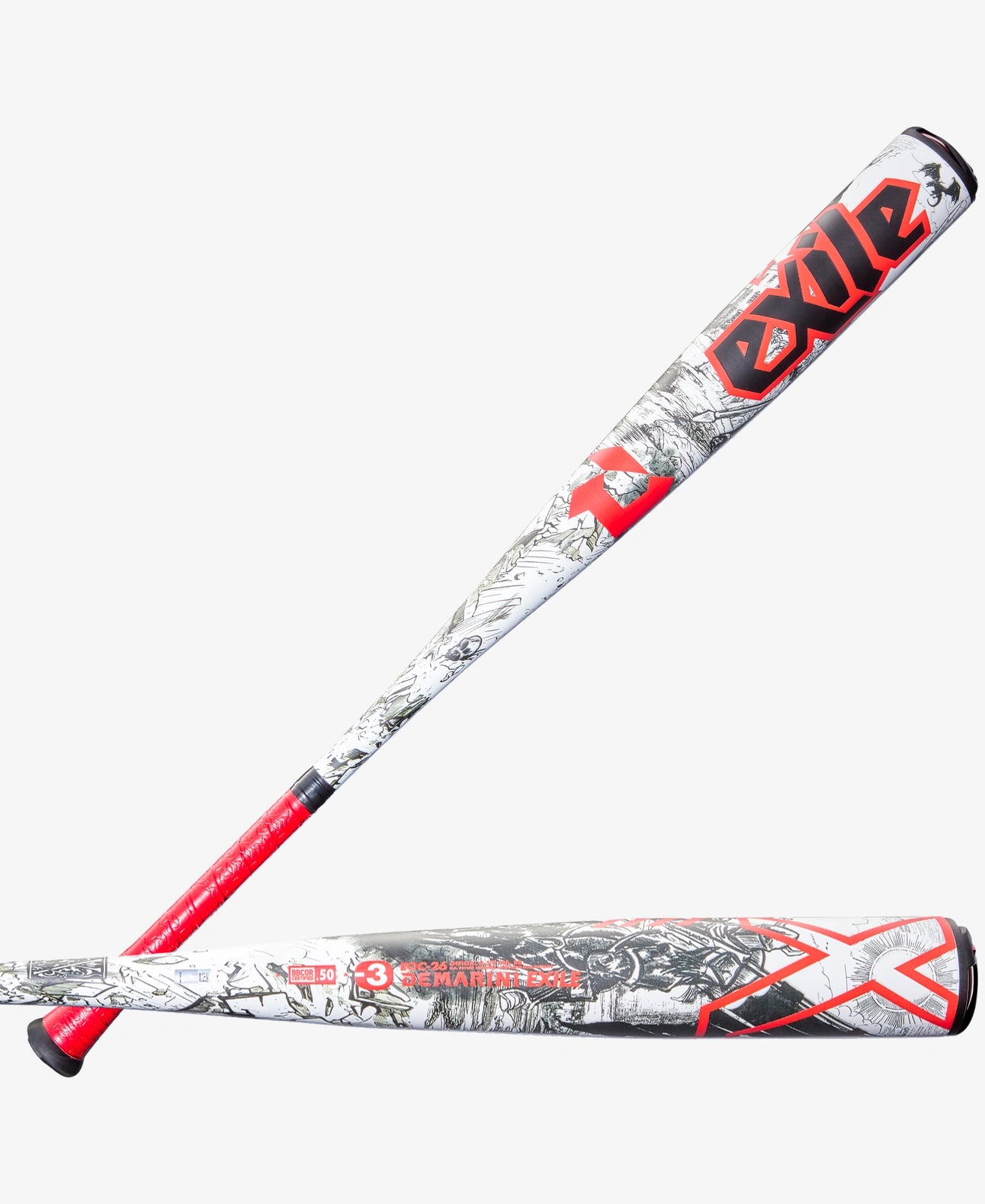 2026 Demarini Exile -3 1 Piece Baseball Bat BBCOR