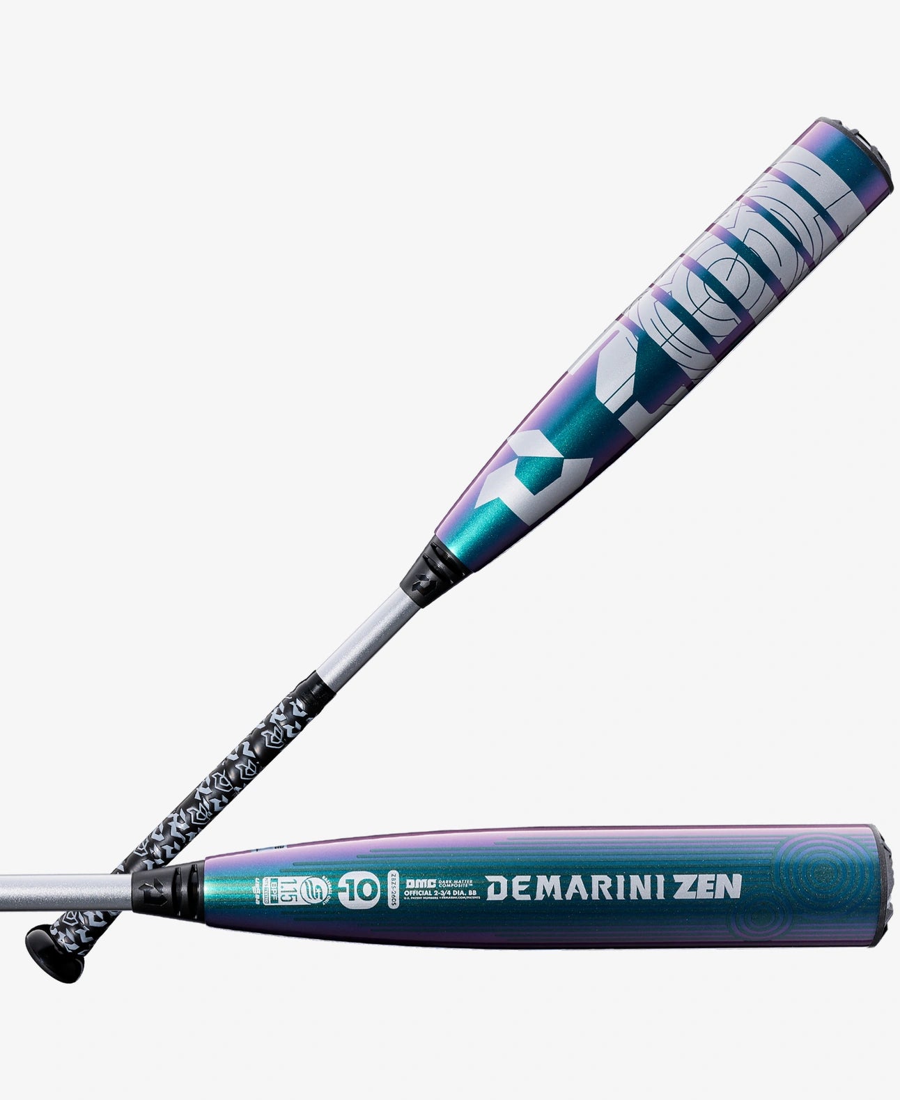 2026 Demarini Zen Oil Slick -10 2 Piece Baseball Bat USSSA WBD2655010