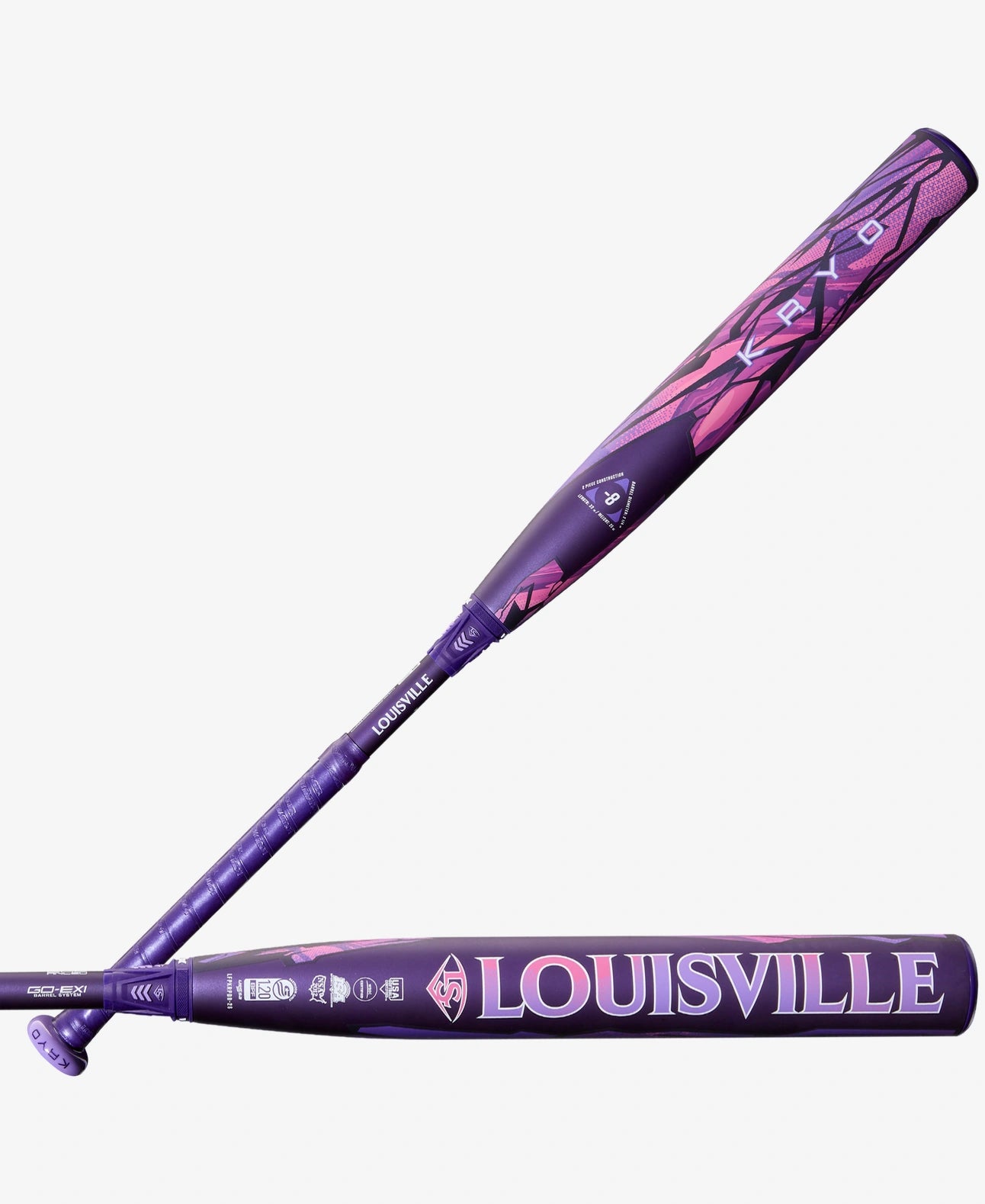 2026 Lousiville Kryo Thundernight -8 2 Piece Fast Pitch Bat