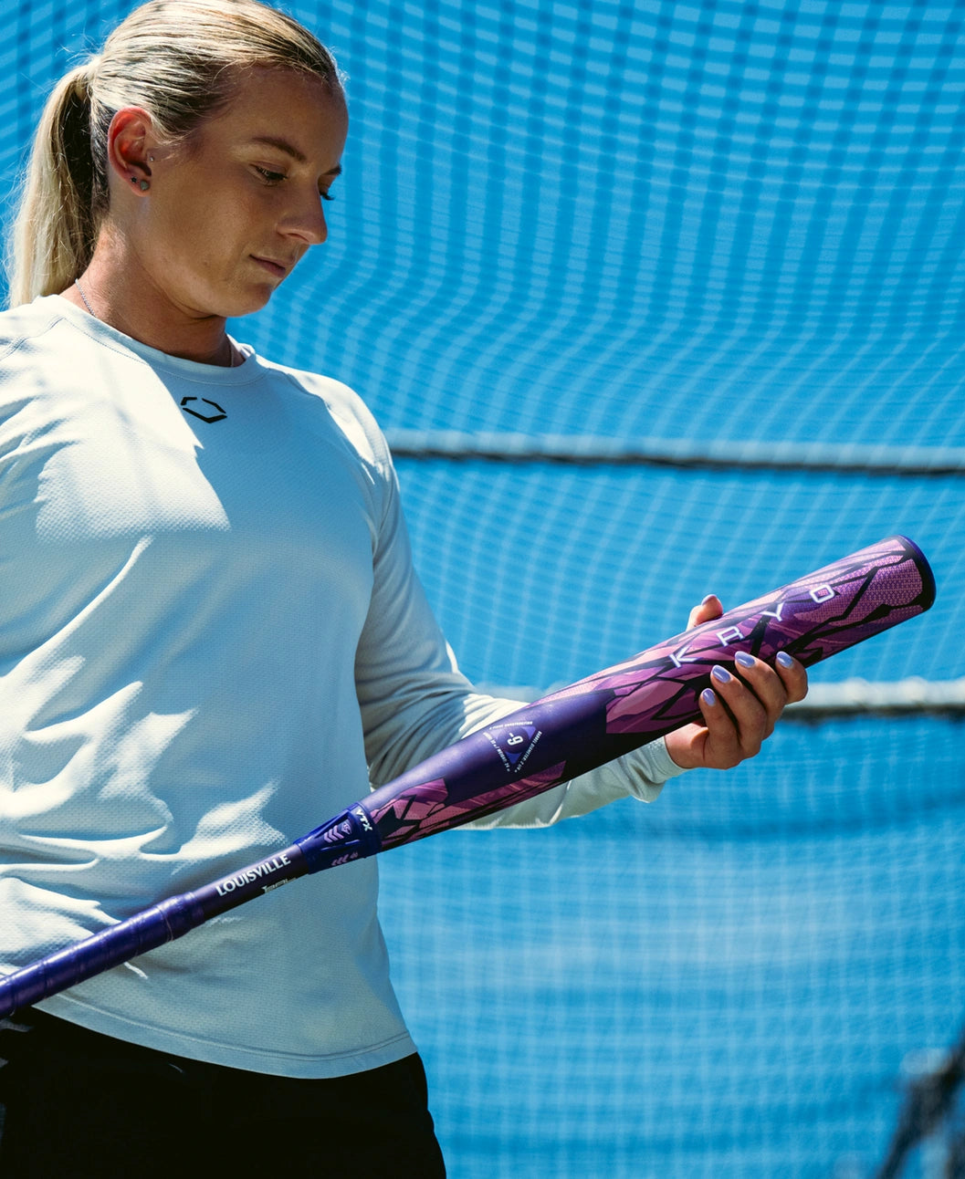 2026 Lousiville Kryo Thundernight -8 2 Piece Fast Pitch Bat