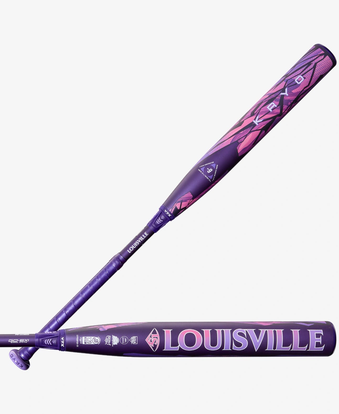 2026 Lousiville Kryo Thundernight -9 2 Piece Fast Pitch Bat