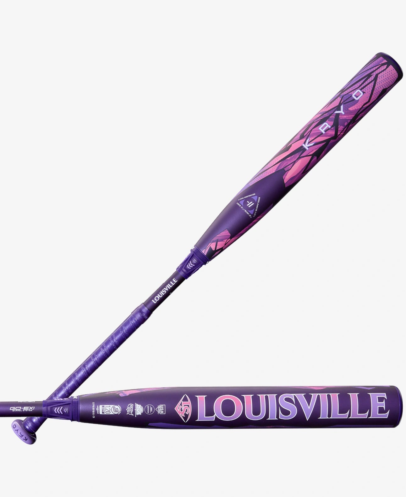 2026 Lousiville Kryo Thundernight -11 2 Piece Fast Pitch Bat