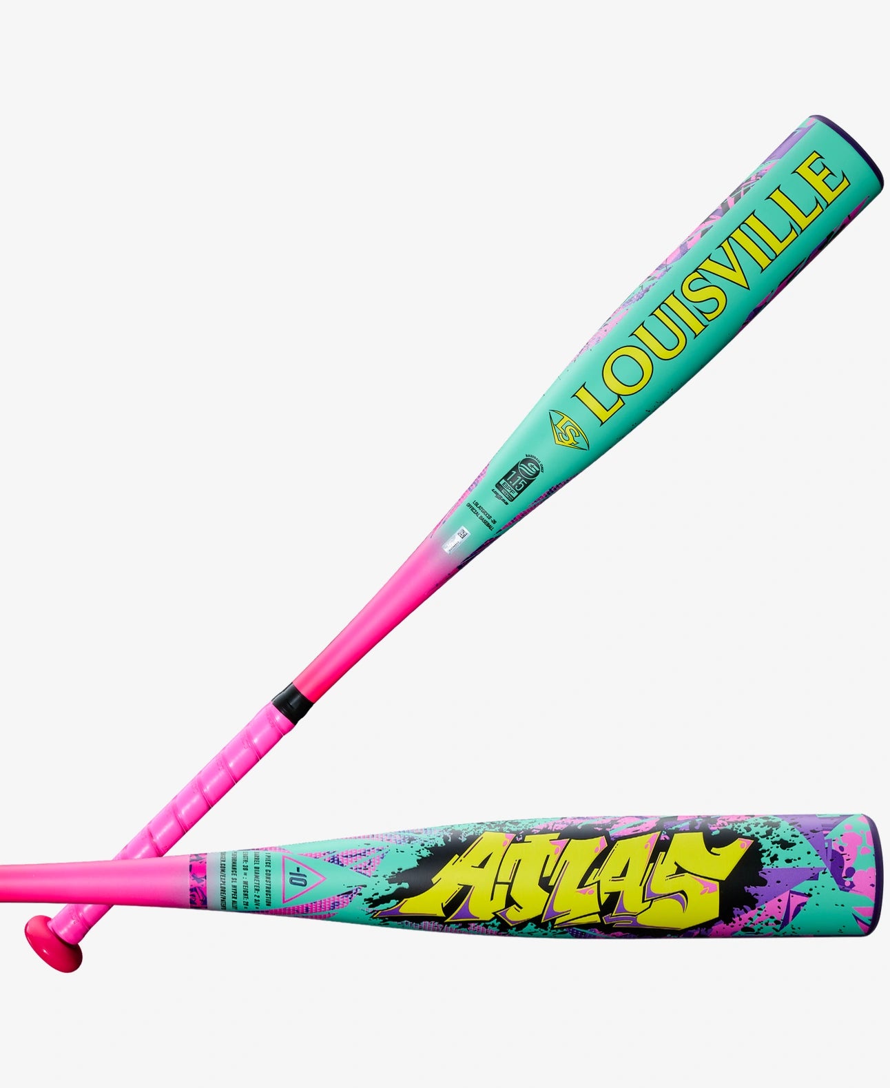 2026 Louisville Slugger Atlas Wildstyle -10 1 Piece Baseball Bat USSSA
