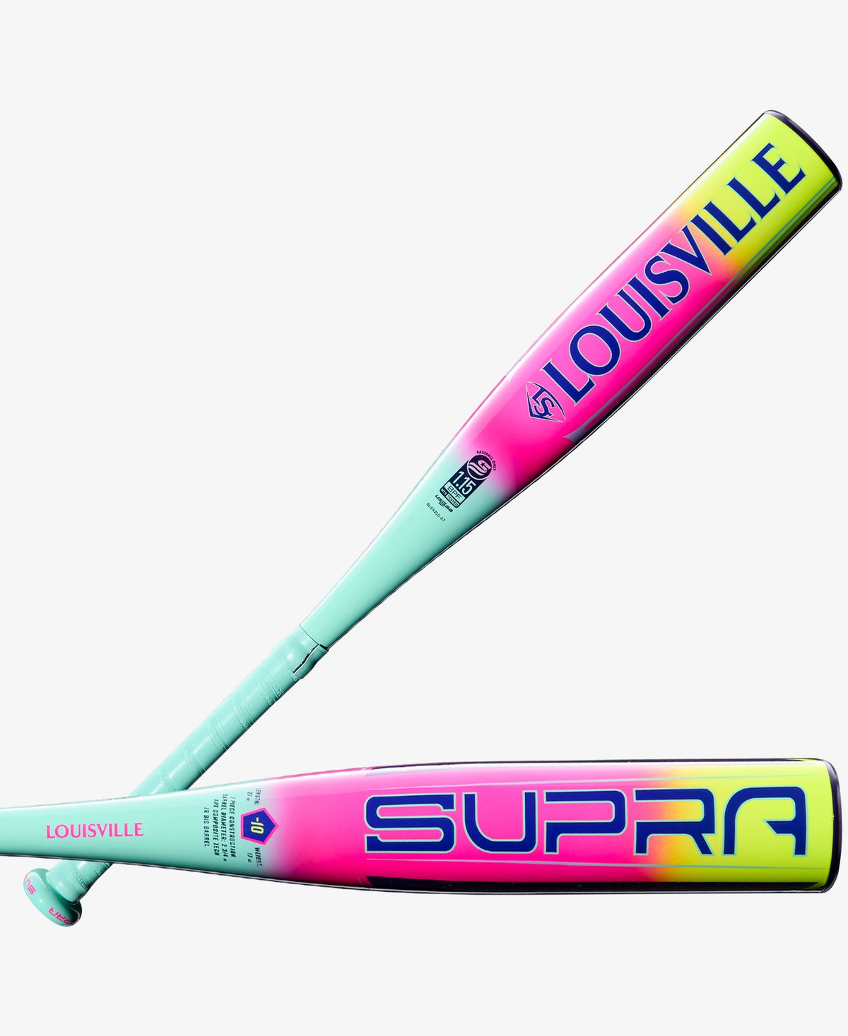 2027 Louisville Slugger Supra -10 2 Piece Baseball Bat USSSA