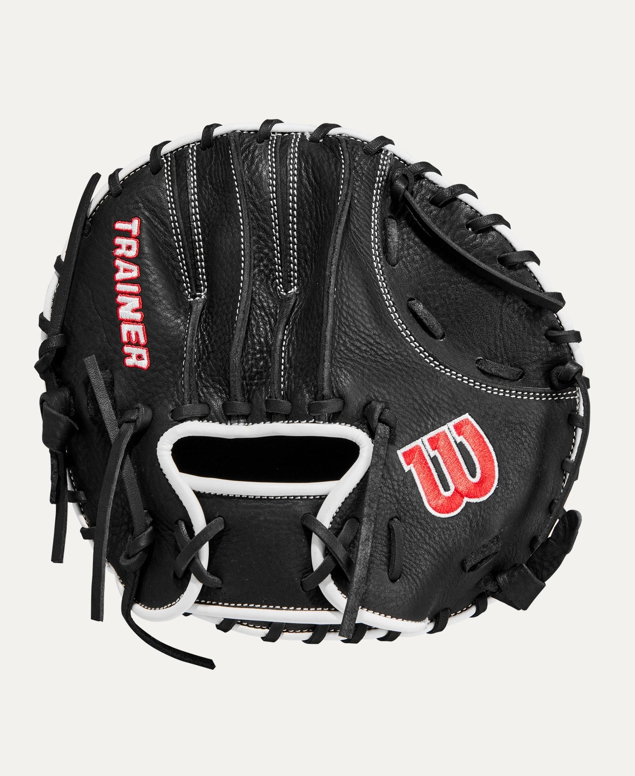 2025 Wilson Training Infield Pancake-Black/White/Red
