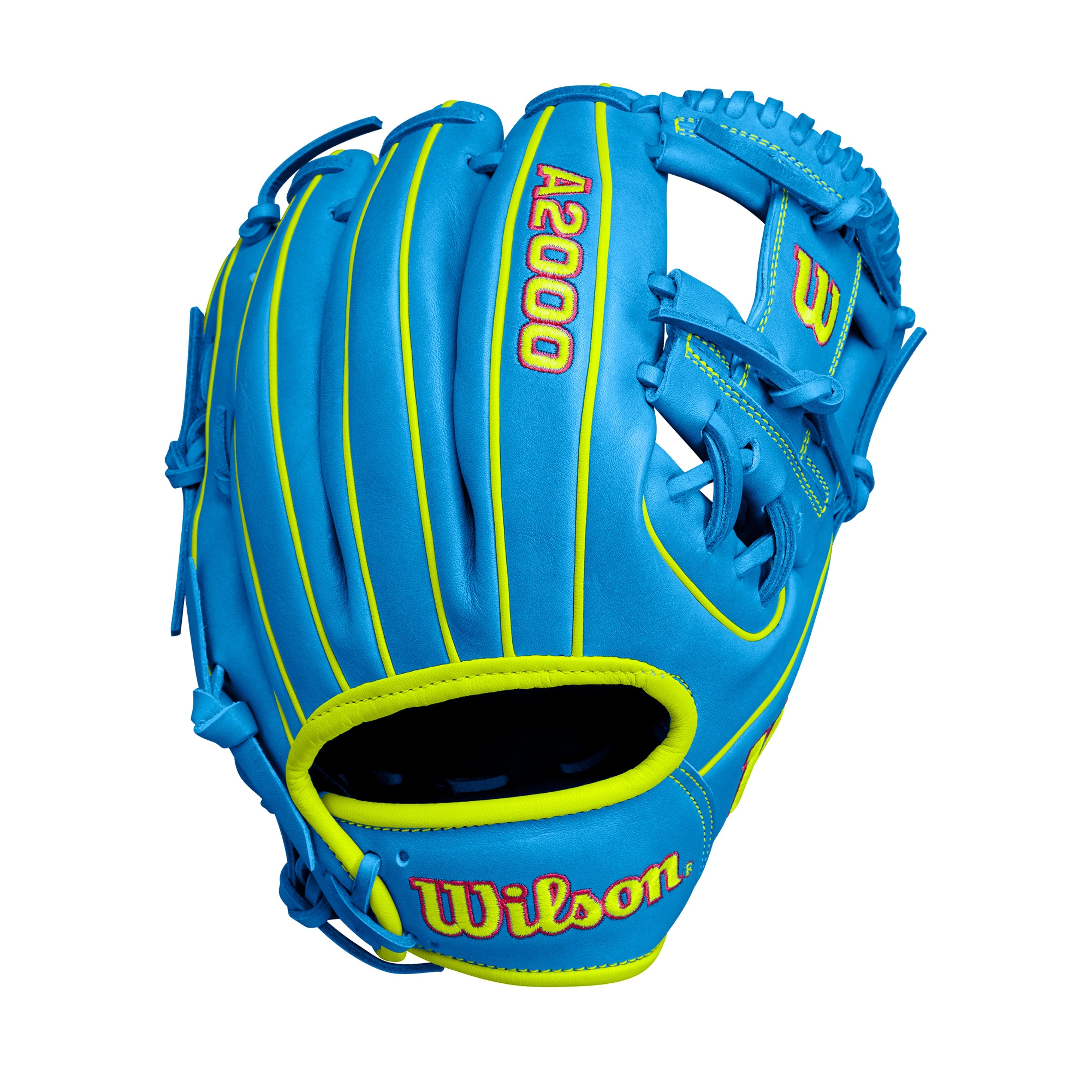 BB GLOVE WILSON A2000 1786 SKY BLUE/OPTIC 11.5'' BS24