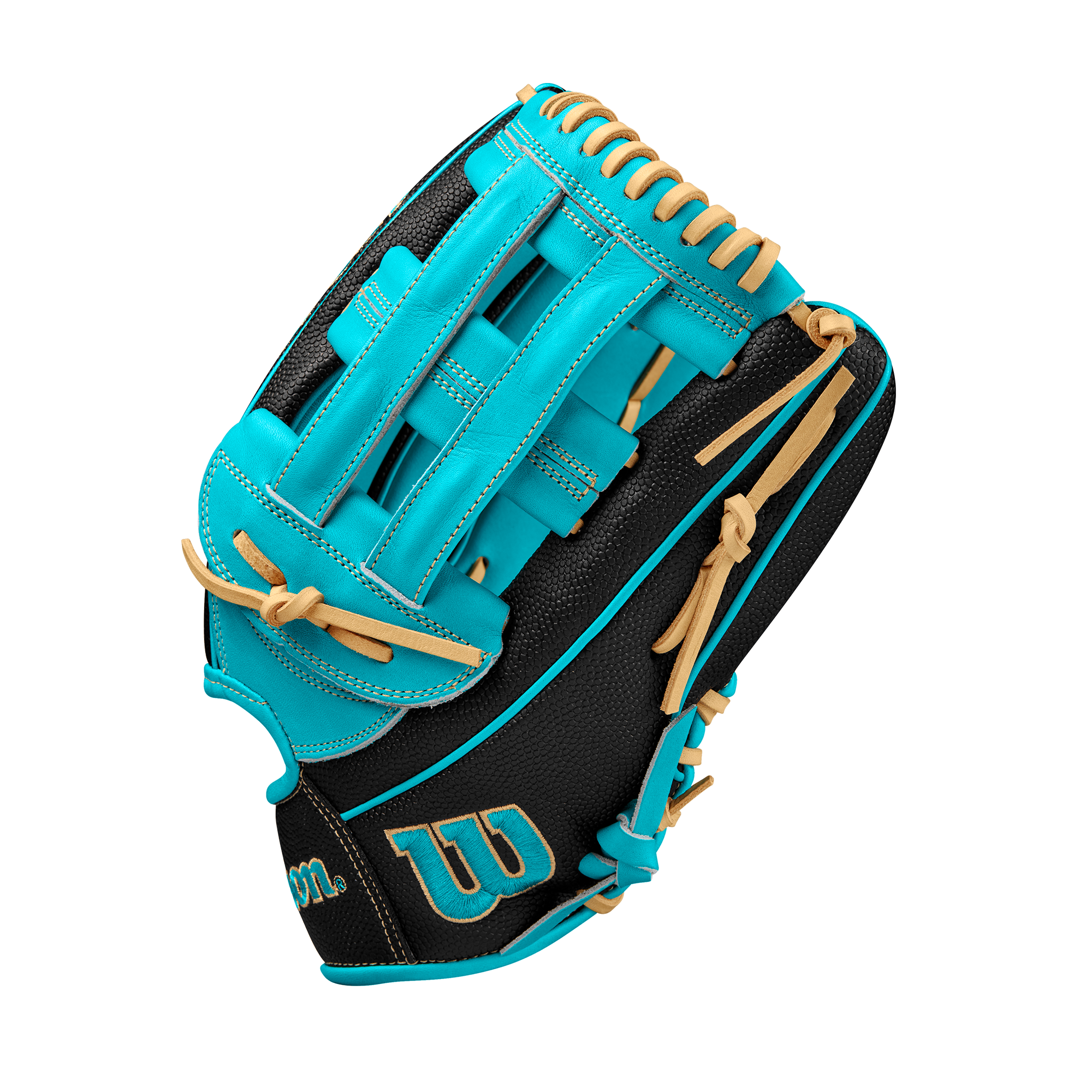 BB GLOVE WILSON A2000 PF50SS 12.25''  BS25 BLACK/TEAL