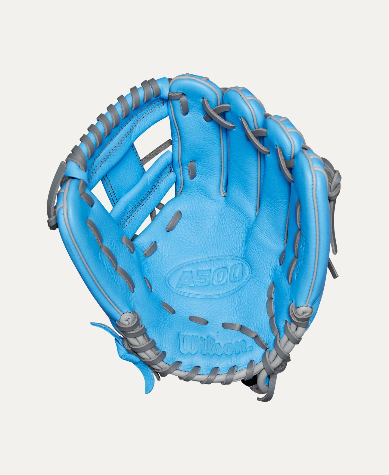 2025 Wilson A500 11" Utility Baseball Glove Right Hand Throw-Blue/Grey/Red