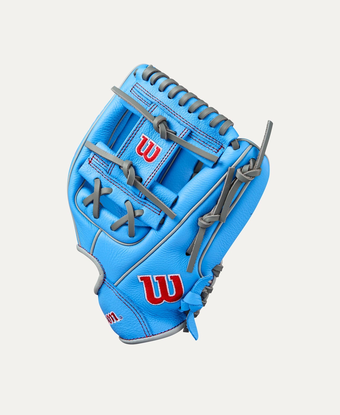 2025 Wilson A500 11" Utility Baseball Glove Right Hand Throw-Blue/Grey/Red