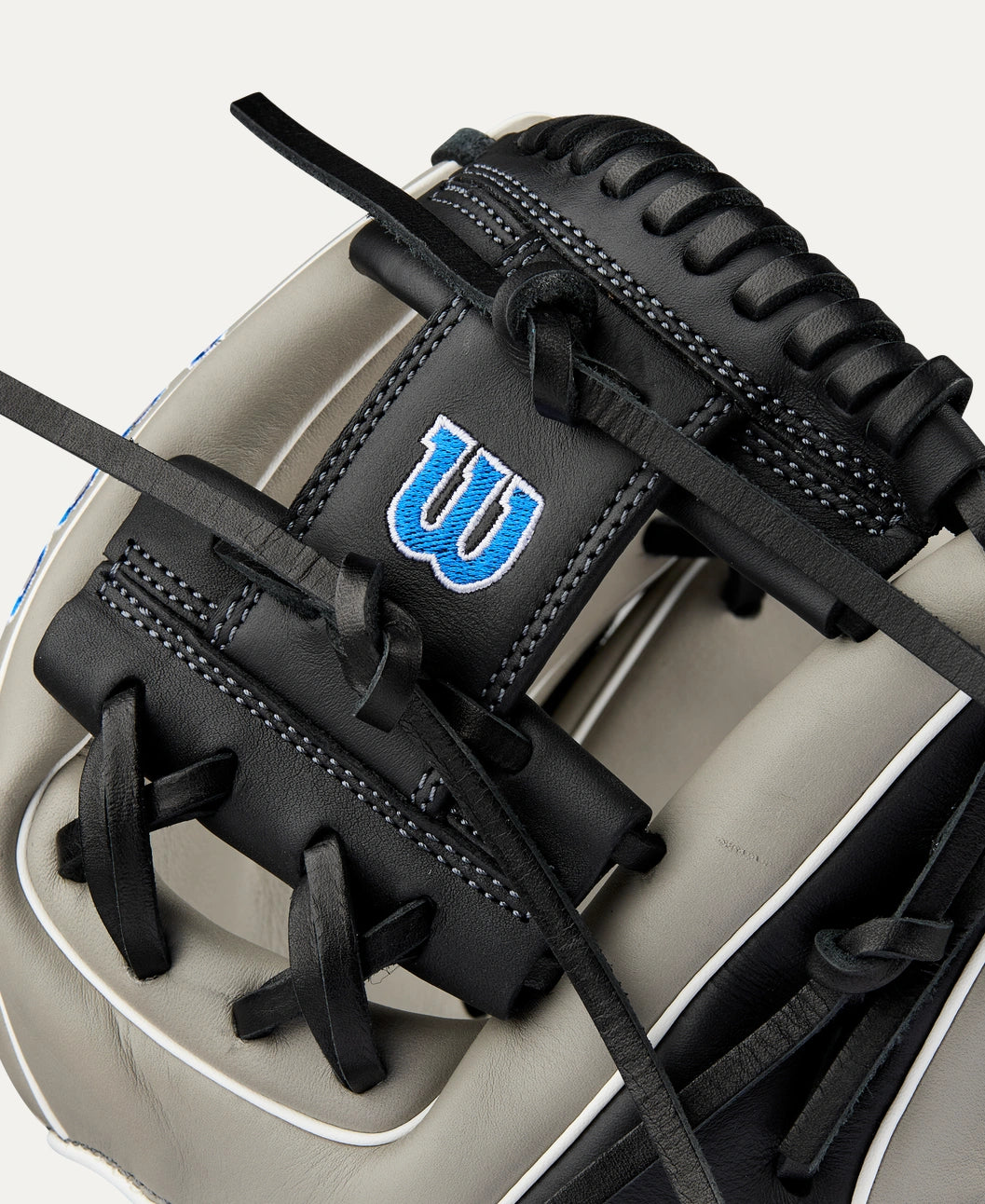 2025 Wilson A900 PF1125 11.25" Infield Baseball Glove Right Hand Throw-Black/Silver/White/Blue