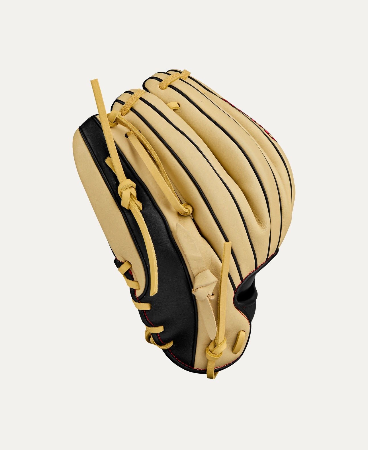 2025 Wilson A900 PF115 11.5" Infield Baseball Glove Right Hand Throw-Blonde/Black/Red
