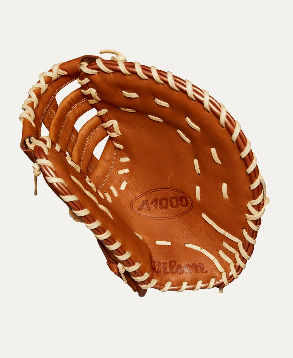 Gant de baseball Wilson A1000 12,5" 2025, première base, 1620, lancer main gauche