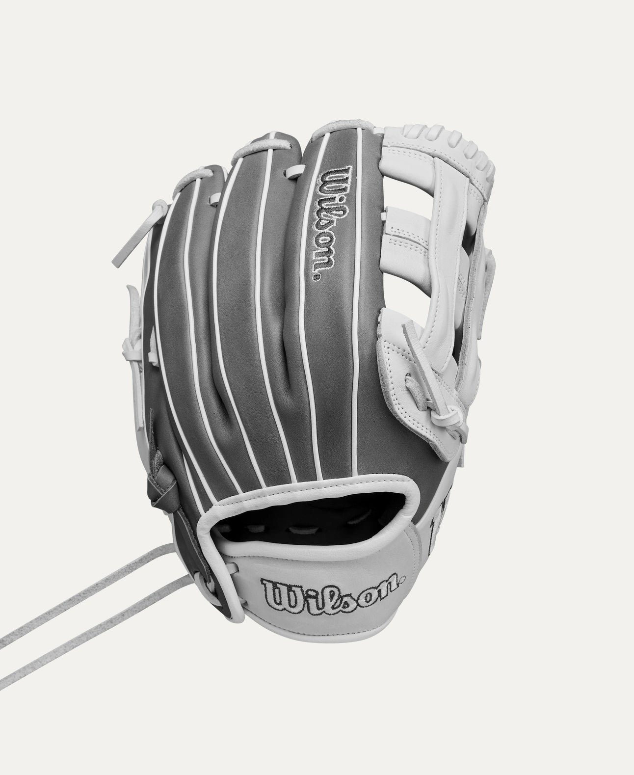 2025 Wilson A1000 IF12 12" Infield Softball Glove Right Hand Throw-White/Grey