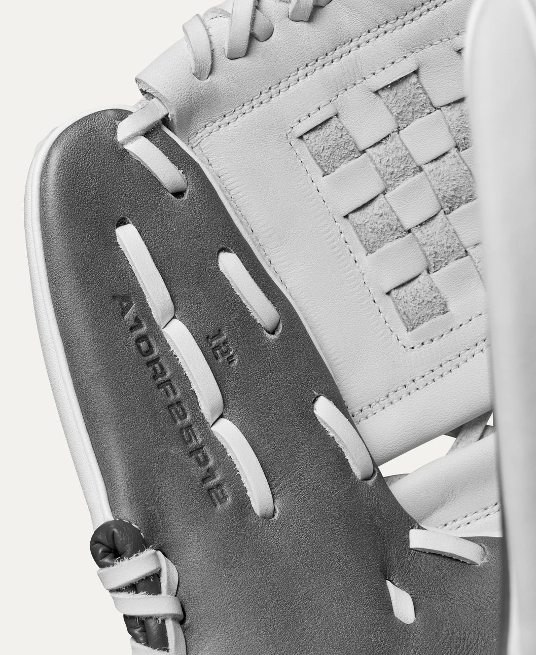 2025 Wilson A1000 P12 12" Pitchers Softball Glove Left Hand Throw- Grey/White