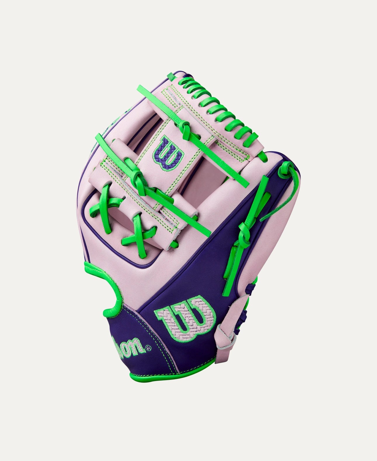 2025 Wilson A2000 1786 Fall 11.5" Infield Baseball Glove Right Hand Throw-Lavender/Purple/Green