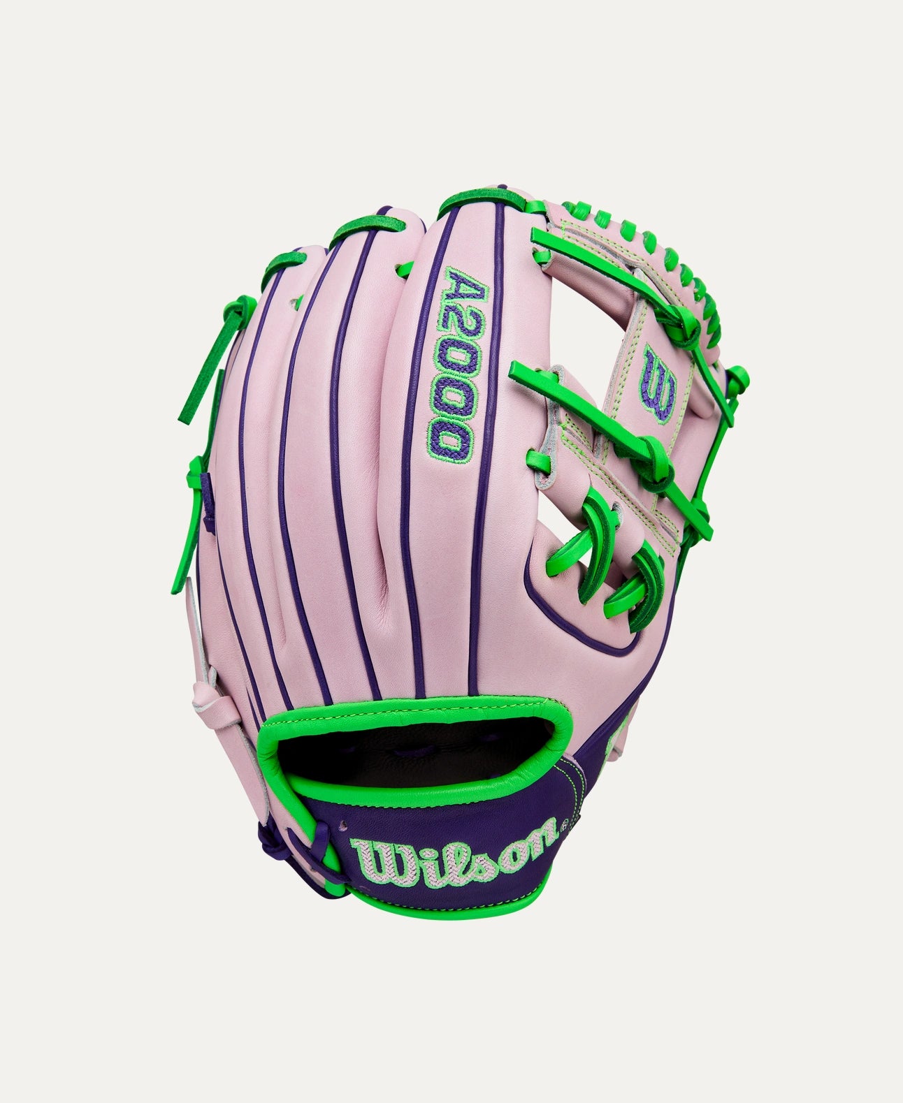 2025 Wilson A2000 1786 Fall 11.5" Infield Baseball Glove Right Hand Throw-Lavender/Purple/Green