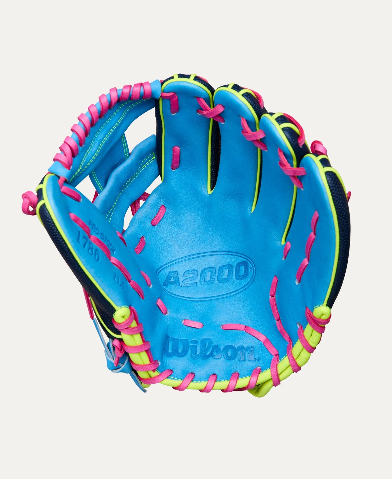 2025 Wilson A2000 Winter 1786SS 11.5" Infield Baseball Glove Right Hand Throw-Skyblue/Navy