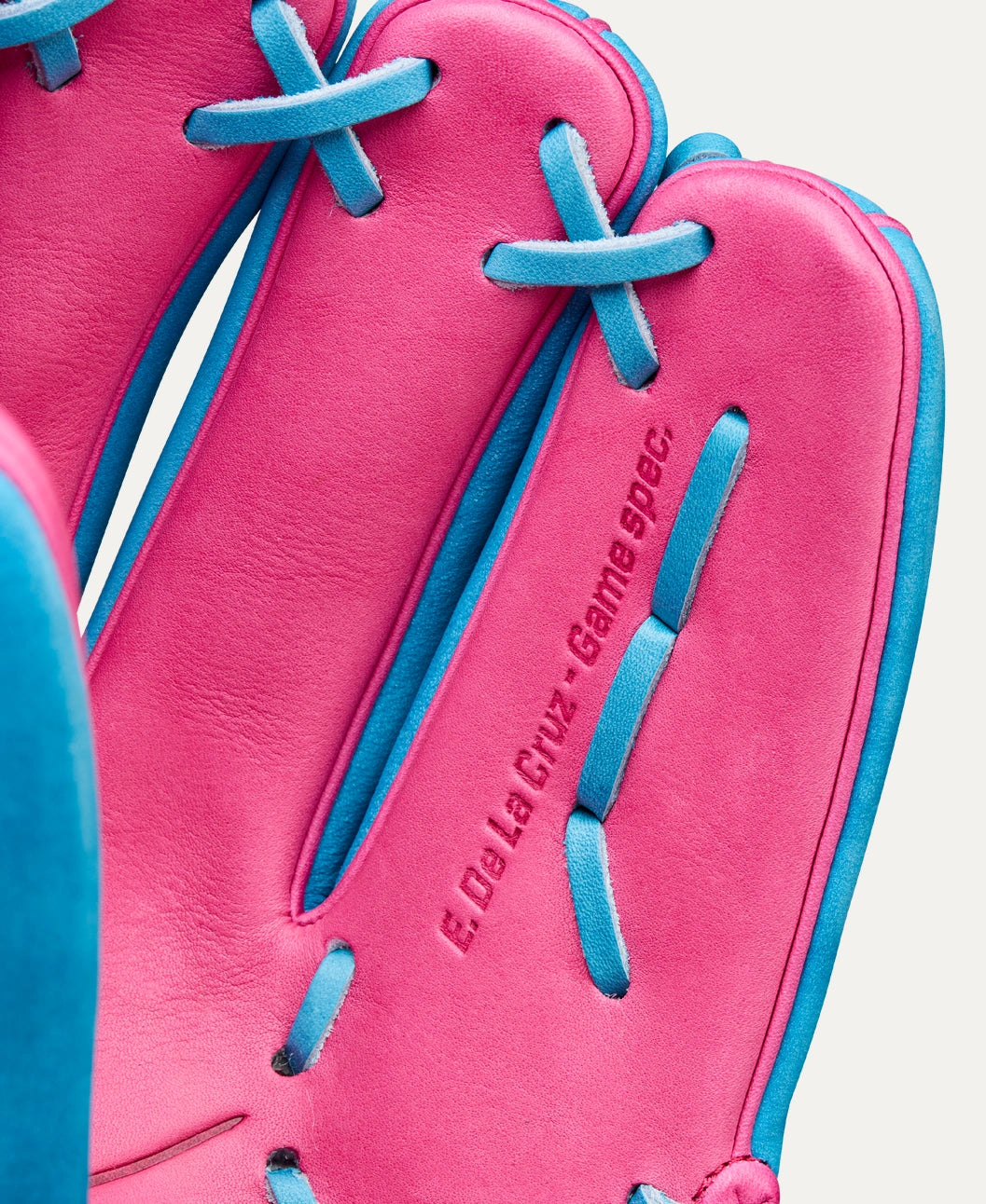 2025 Wilson A2000 Elly De La Cruz GM 12" Infield Baseball Glove Right Hand Throw-Pink/Sky Blue