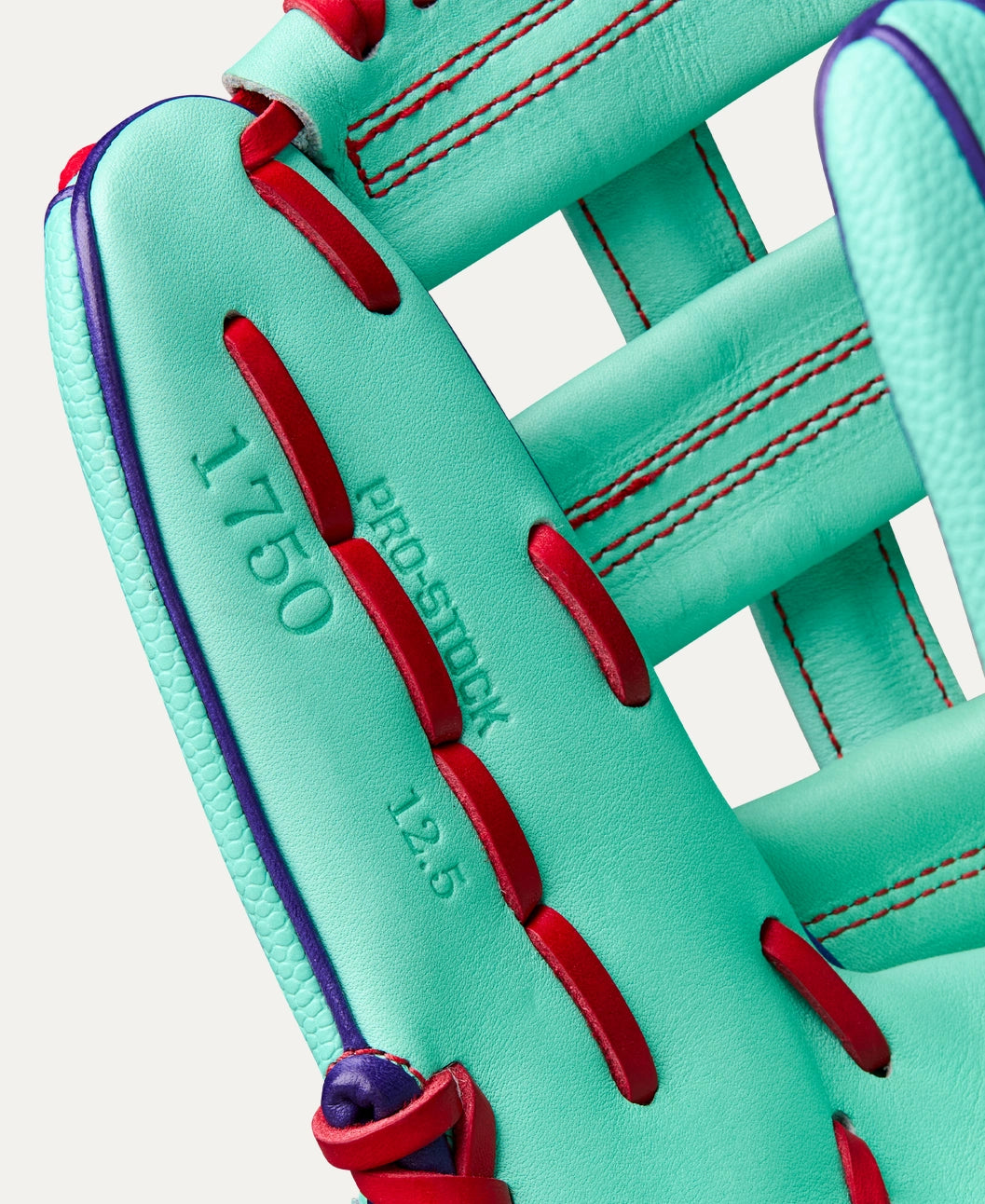 2025 Wilson A2000 1750SS Fall 12.5" Outfield Baseball Glove Right Hand Throw-Seafoam/Red/Purple