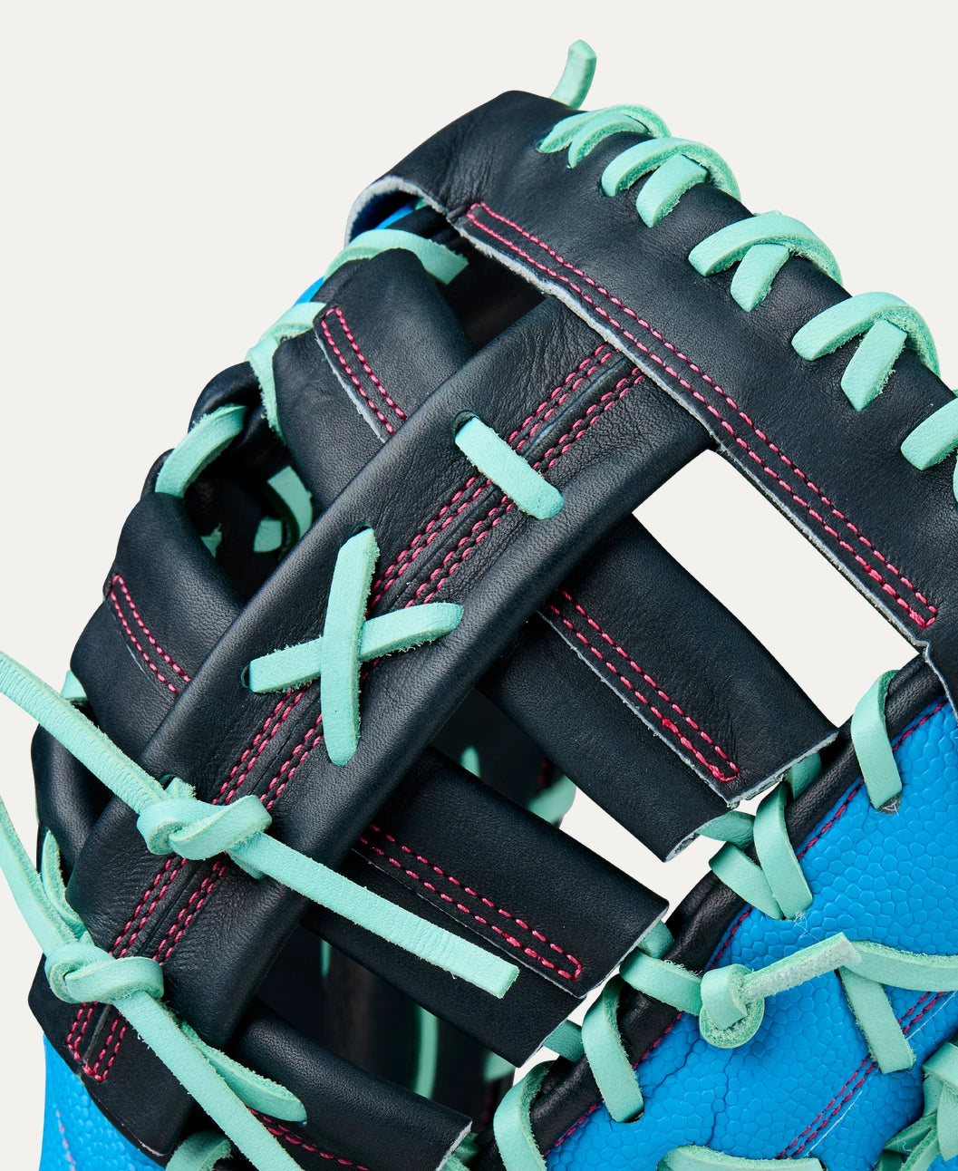 2025 Wilson A2000 Fall 1677SS 12.5" First Base Baseball Glove- Navy Palm/Sky Blue SS/Seafoam