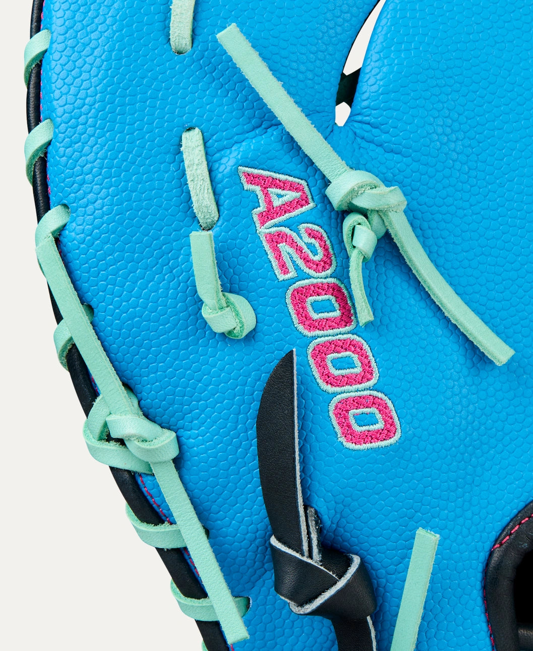 2025 Wilson A2000 Fall 1677SS 12.5" First Base Baseball Glove- Navy Palm/Sky Blue SS/Seafoam